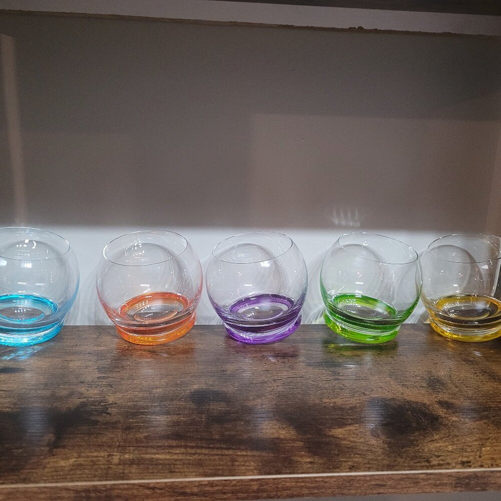 Set of 5 Whiskey Glasses